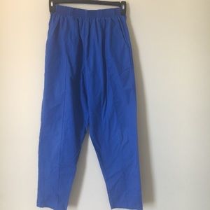 Medium Lydia’s blue elastic waist scrub pants
